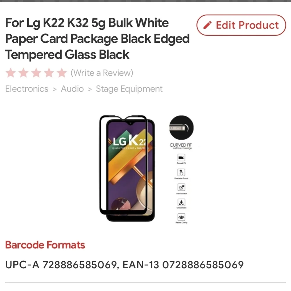 Full Edged Tempered Glass Screen Protector